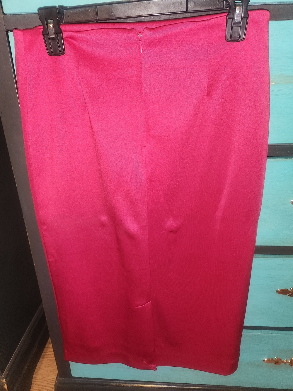 Fuchsia Pencil Skirt - Women